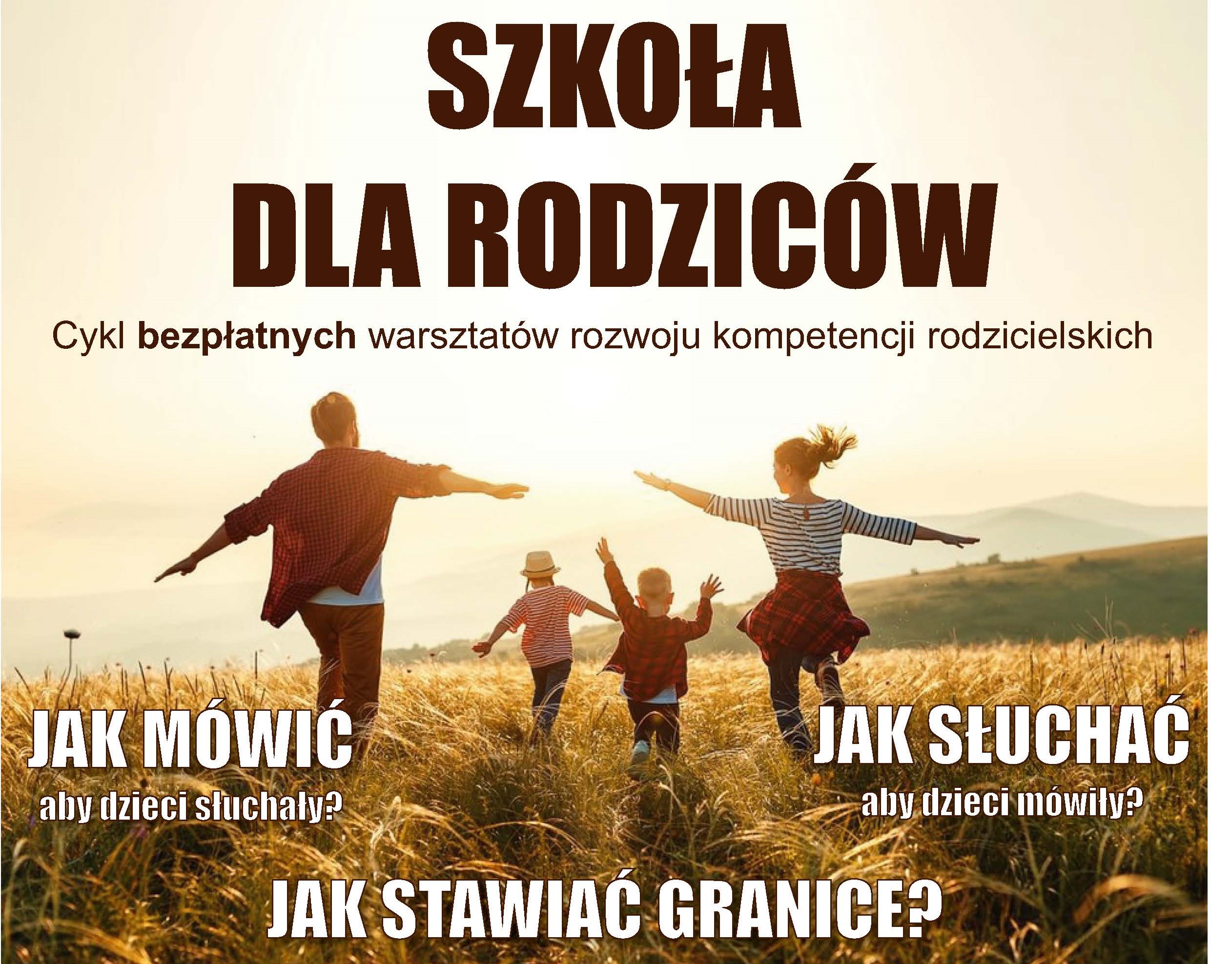 Startuje II część „Szkoły dla Rodziców i Wychowawców -rodzeństwo bez rywalizacji”