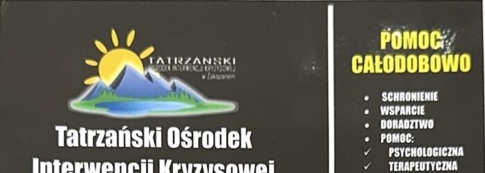 Nieodpłatne poradnictwo specjalistyczne w sytuacji kryzysowej CAŁODOBOWO